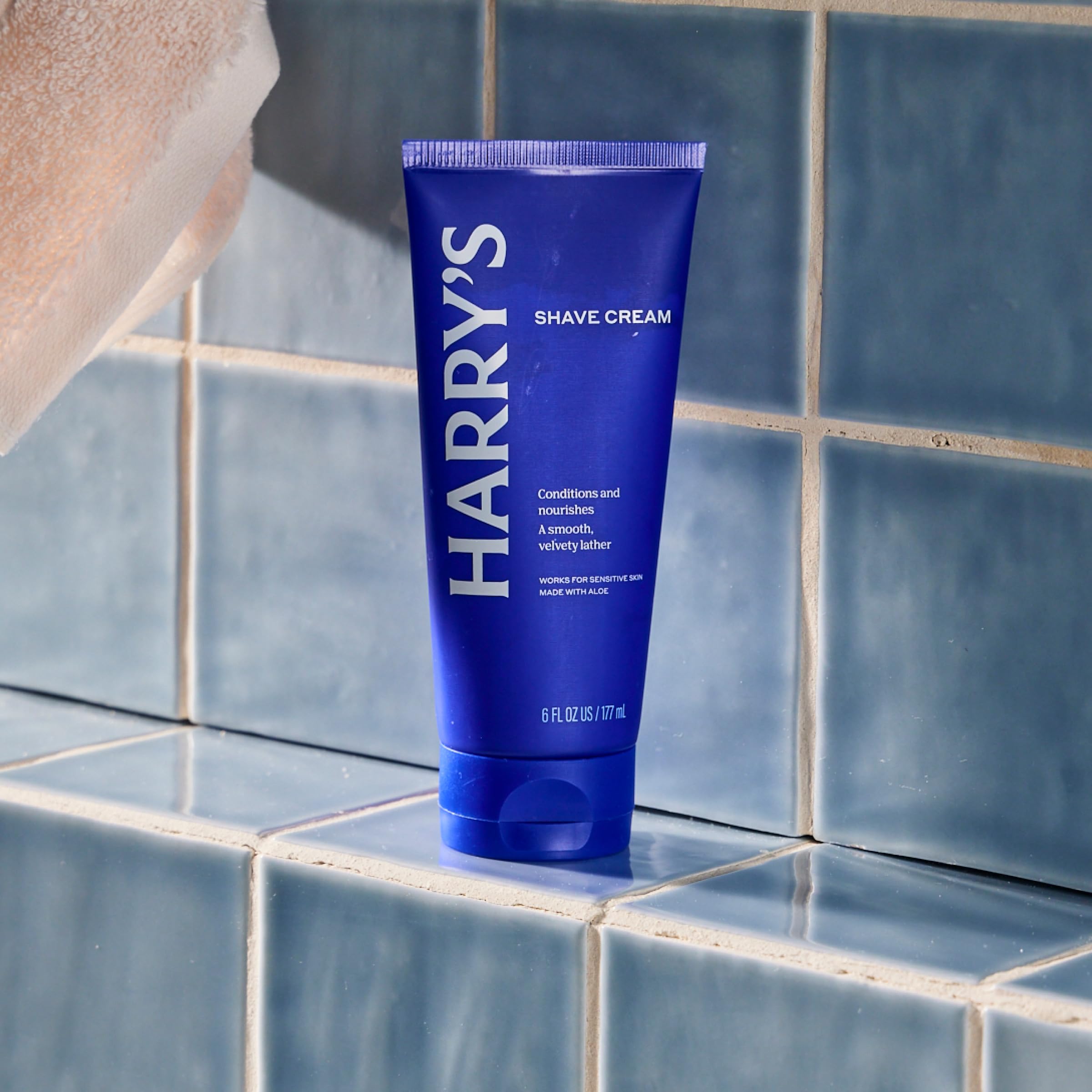 Harry's Shave Cream softens beard for closer, easier shave