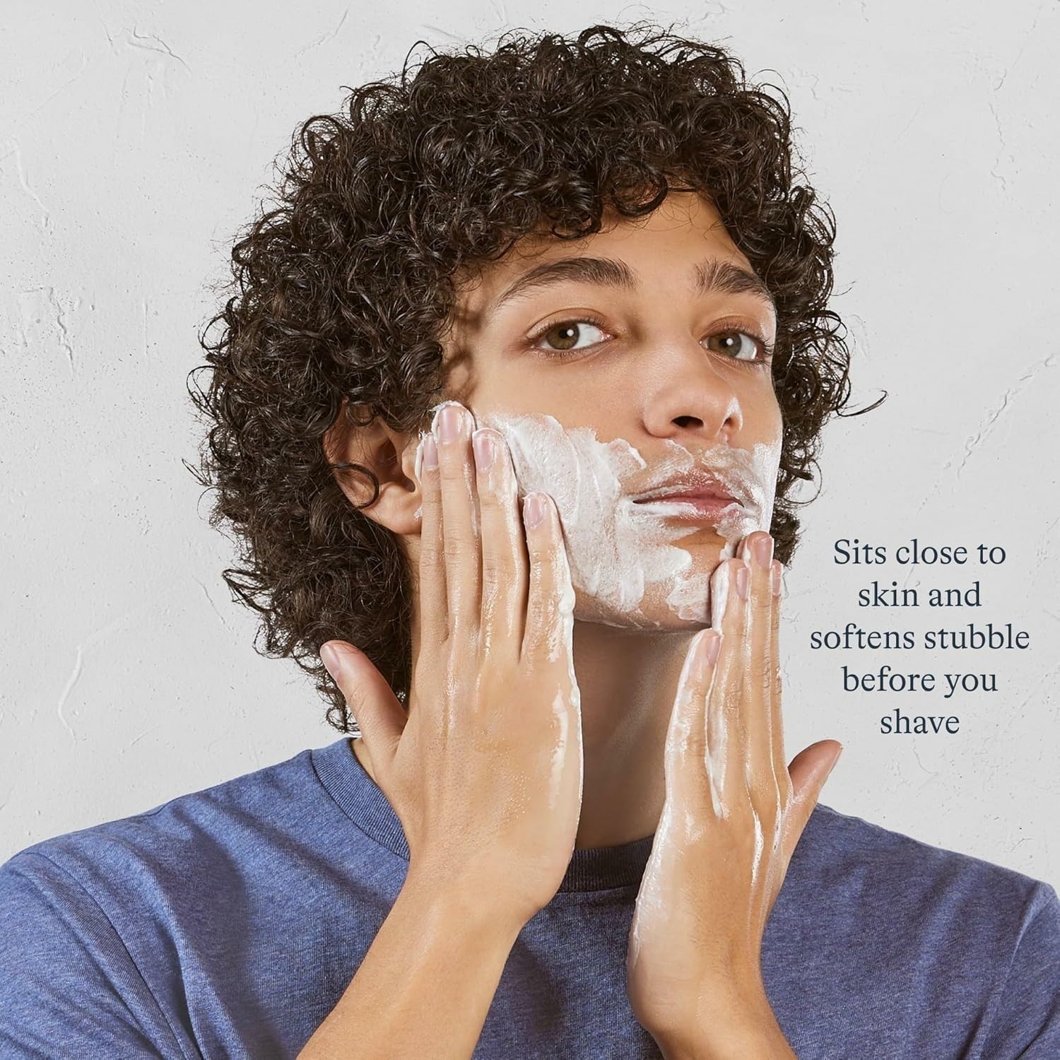 Harry's Shaving Cream Eucalyptus 2-pack packaging view captures product in a ready-to-use setup.