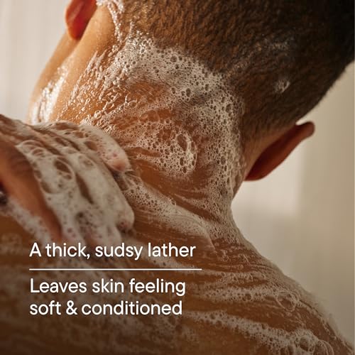 Harry's Stone body wash label closeup highlights sulfate-free formula