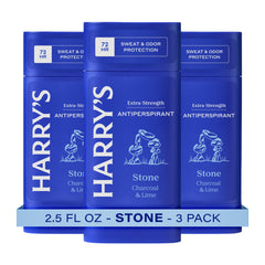 Harry's Stone pack 3 desodorante antitranspirante para protección diaria.