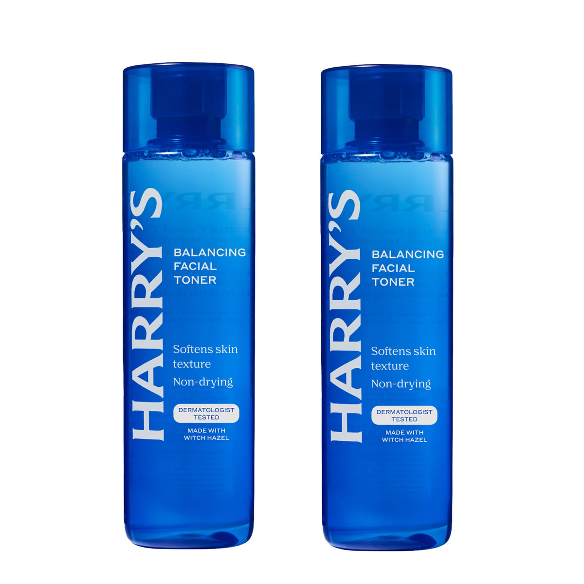 Harry's Tónico en empaque frontal, ideal para una rutina rápida y refrescante.