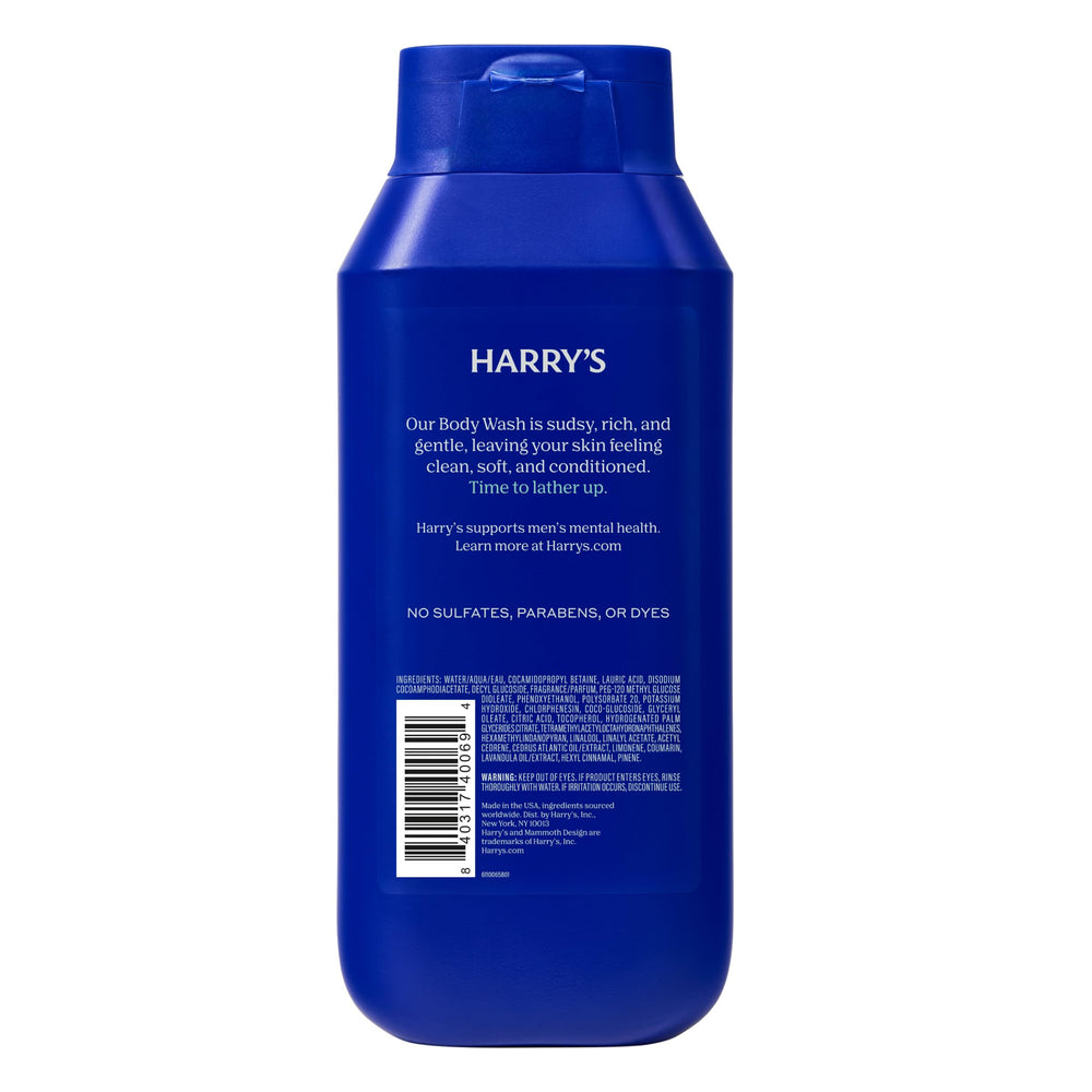 Harry's Wildlands brand logo on label reinforces trust.