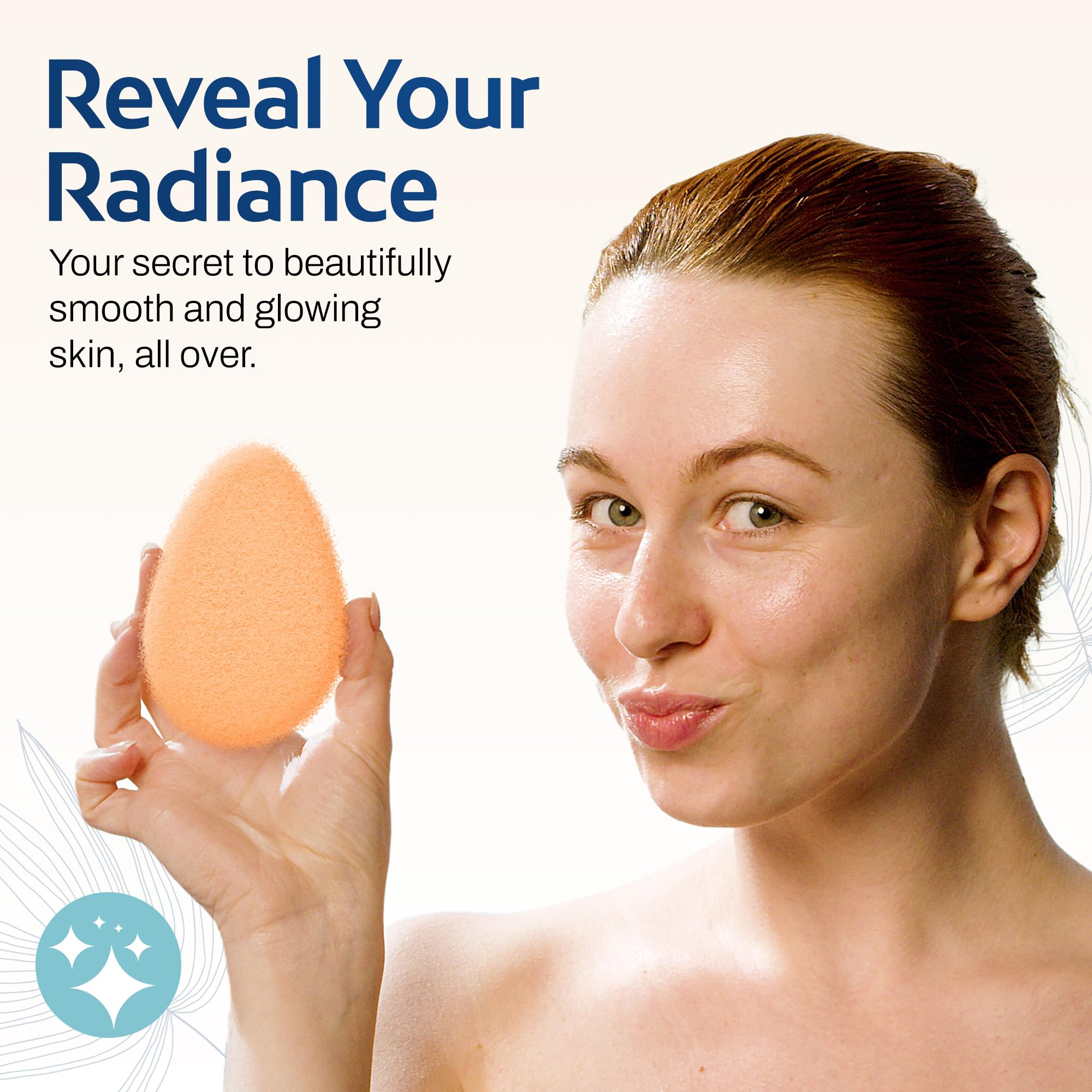 HartFelt Tear Drop Face Scrubber in hand for easy makeup removal.
