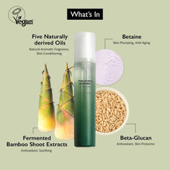 Envase elegante de HARUHARU Wonder Black Bamboo Mist para uso diario