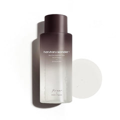 HARUHARU Wonder Black Rice Hyaluronic Toner bottle ready for deep hydration.