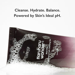 HARUHARU Wonder Black Rice Moisture en uso diario para limpieza facial