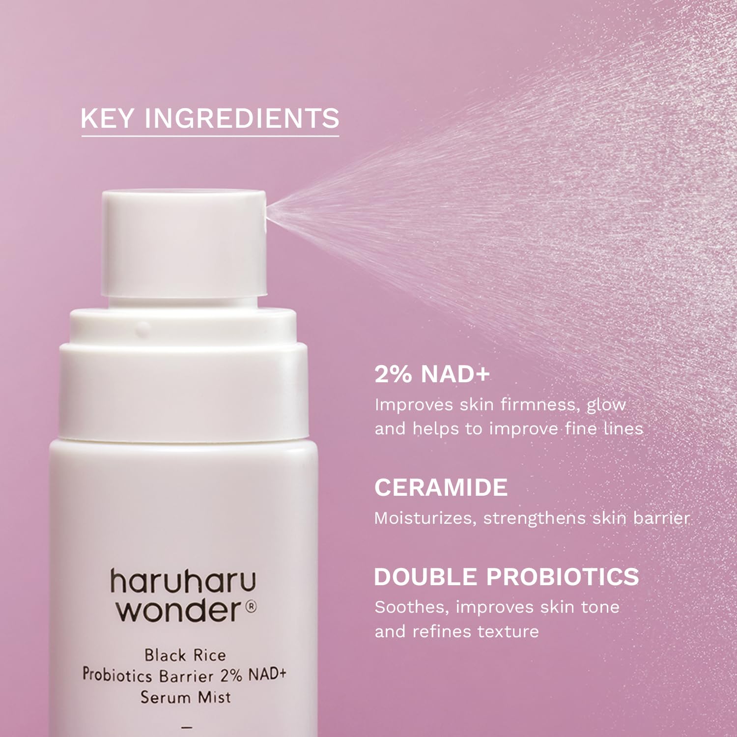 HARUHARU Wonder ceramide barrier-boost formula visual emphasis