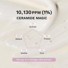 HARUHARU Wonder ceramide capsules inside emphasize moisture delivery.