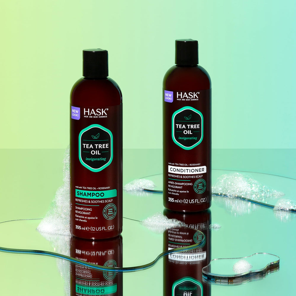 HASK aroma bergamota y romero para lavado refrescante.