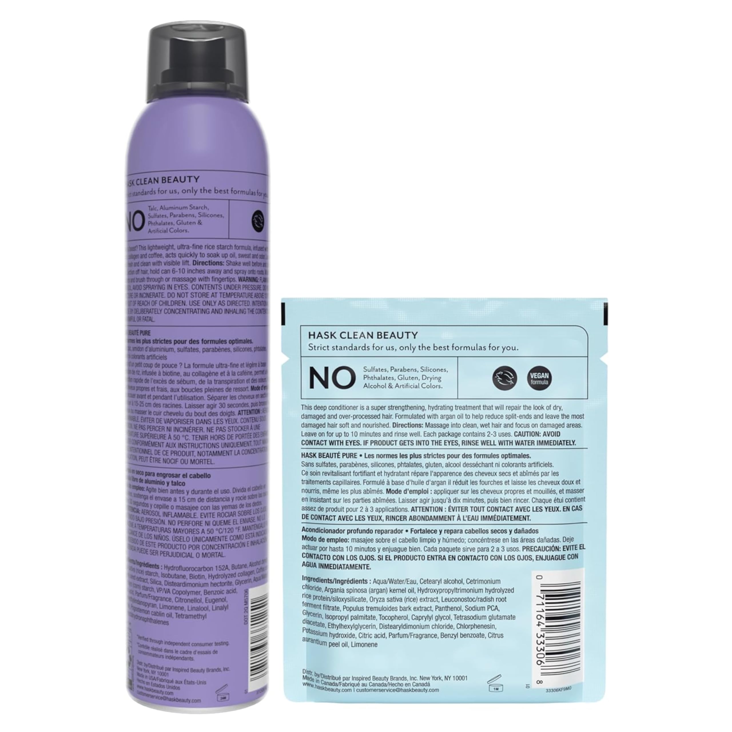 Aceite de argán marroquí en HASK, brillo suave y hidratación