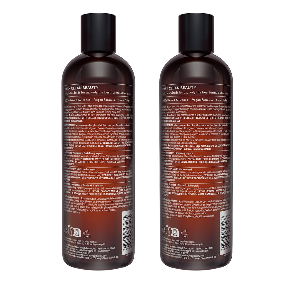 HASK control del frizz gracias a la fórmula de argán.