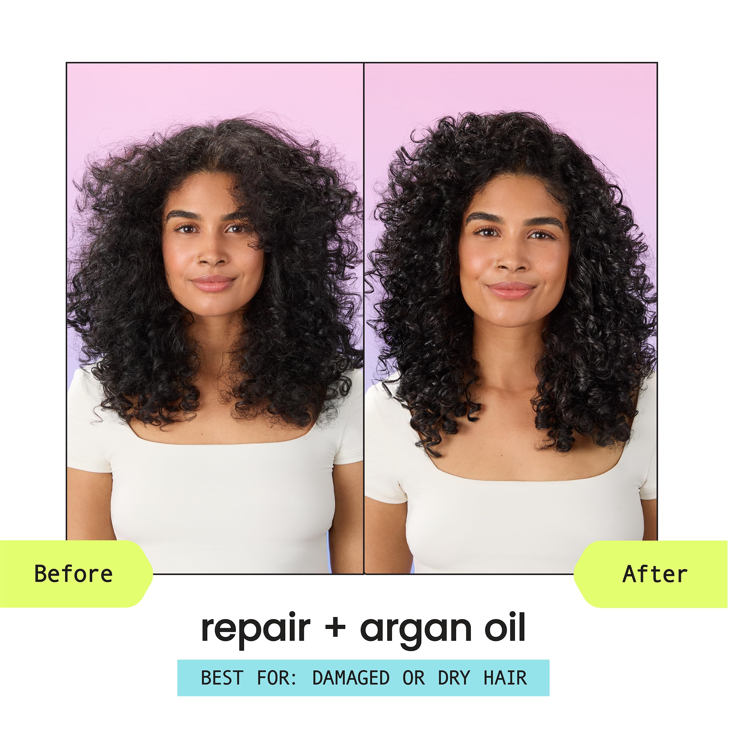 HASK Argan Oil Repairing Deep Conditioner Packette for intense hydration.