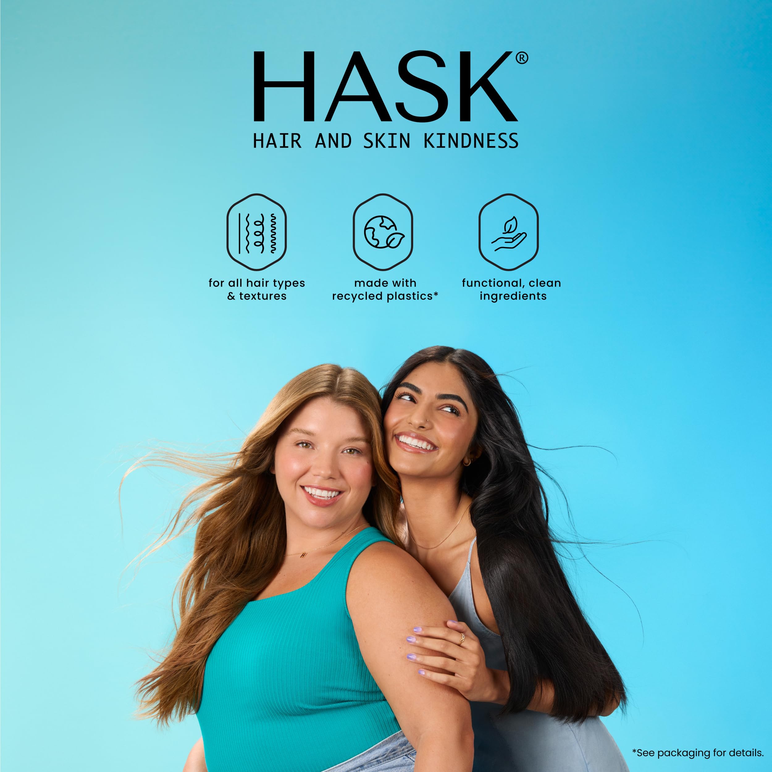 HASK beneficios posibles: cabello más suave tras uso regular