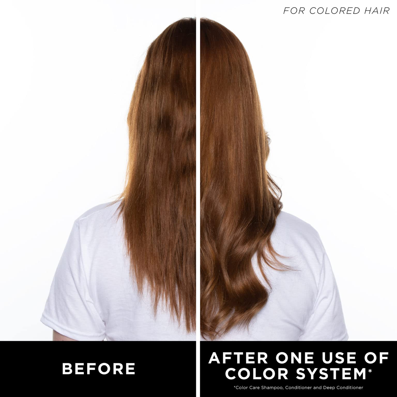 Acondicionador HASK para color: envase compacto desenreda y suaviza.