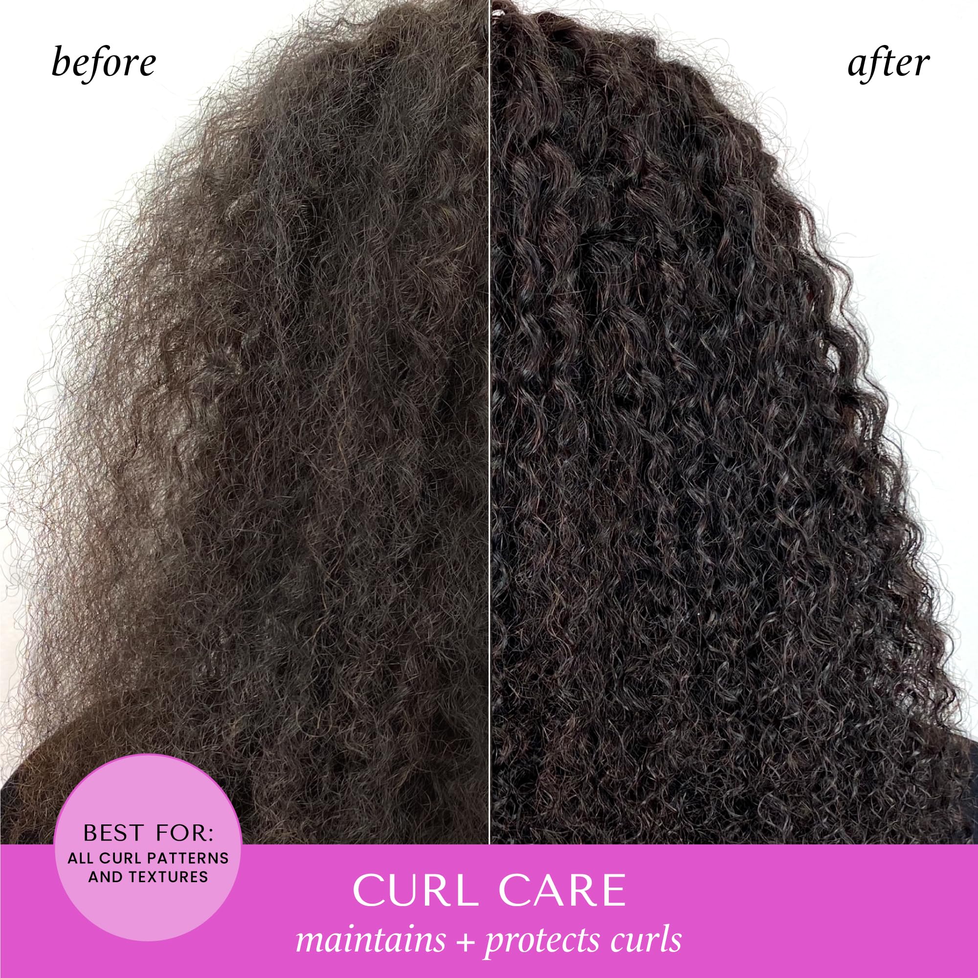 HASK Curl Care aplicación en cabello mojado ayuda a definir rizos.