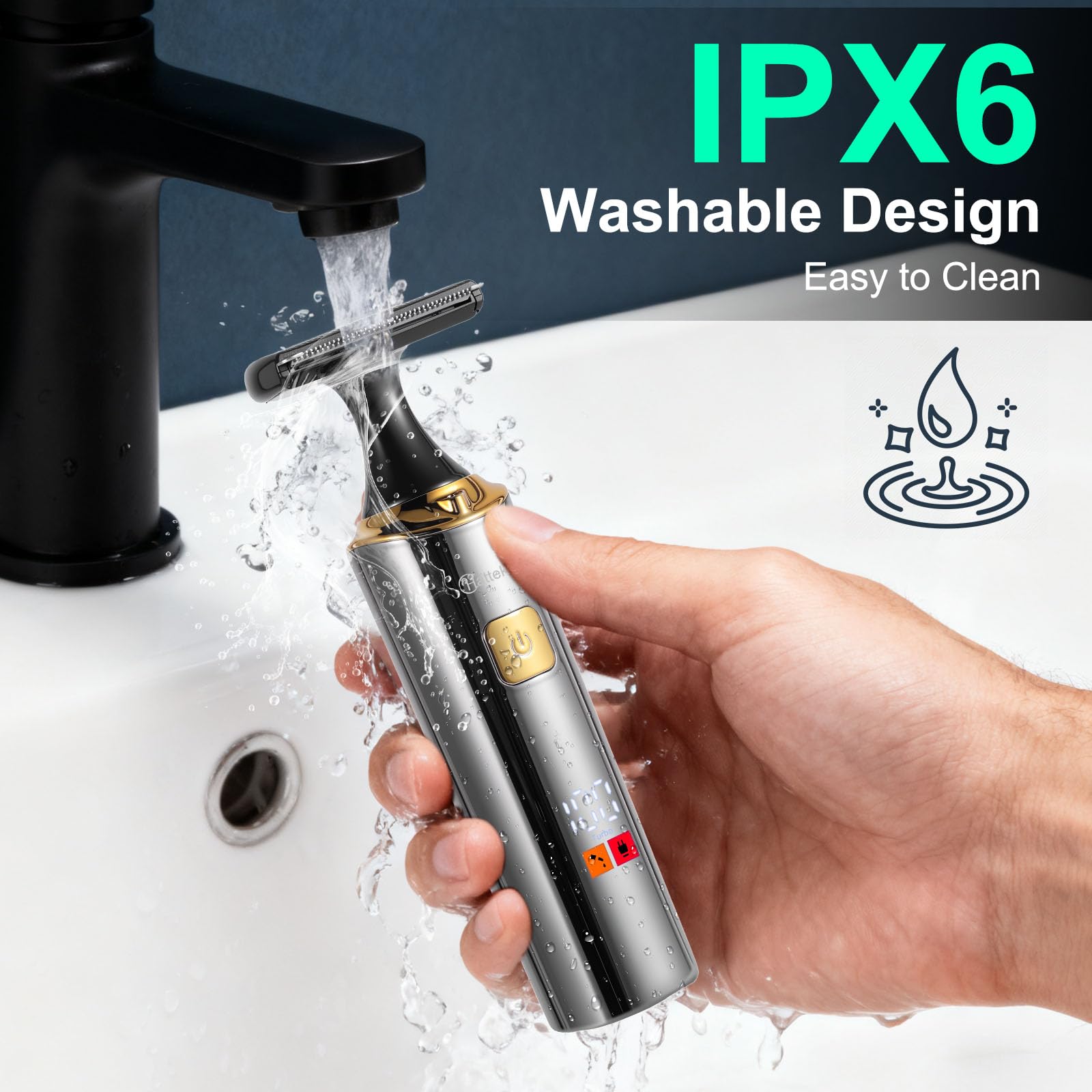 Hatteker extendable handle assembly reaches difficult angles easily.