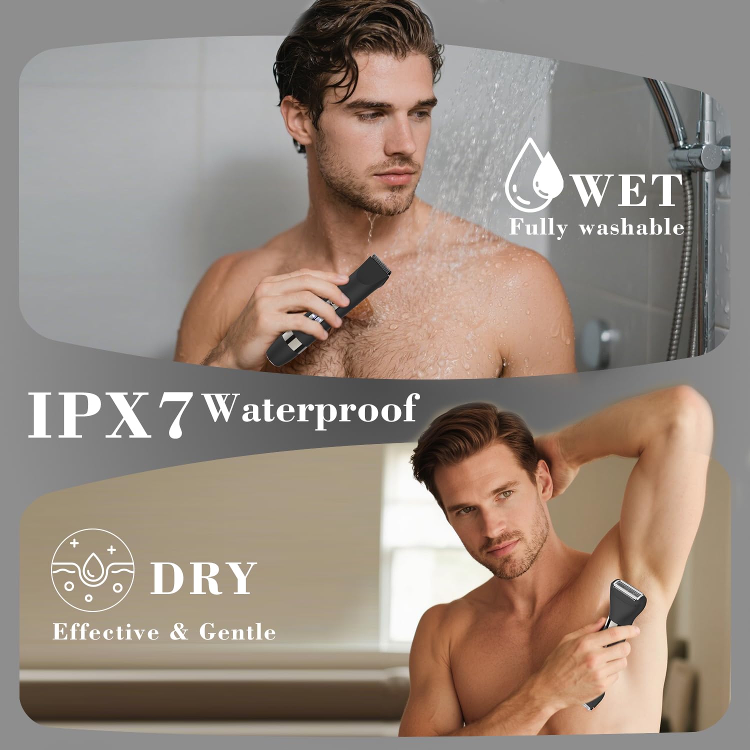 Hatteker floating net head delivers precise shaving with minimal stubble