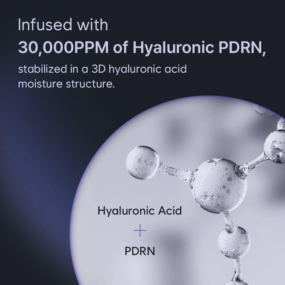 HAUA Hyaluronic PDRN bead-in-serum close-up with active delivery