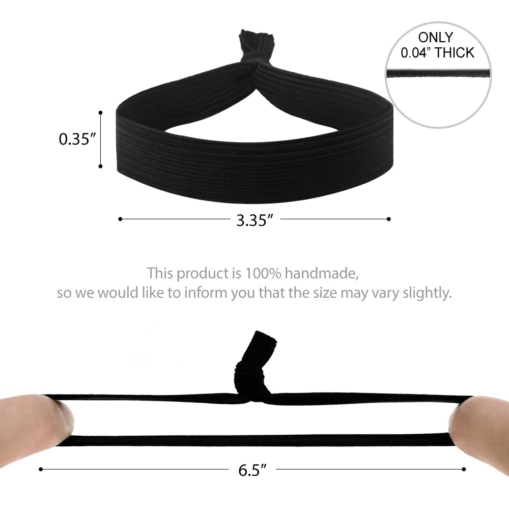 Lazo nudo HAVHAF como regalo ideal para hombres con pelo largo.