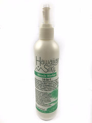 Hawaiian Silky 14-in-1 Miracle Worker hair application shows a lightweight, heat-protective styling aid.
