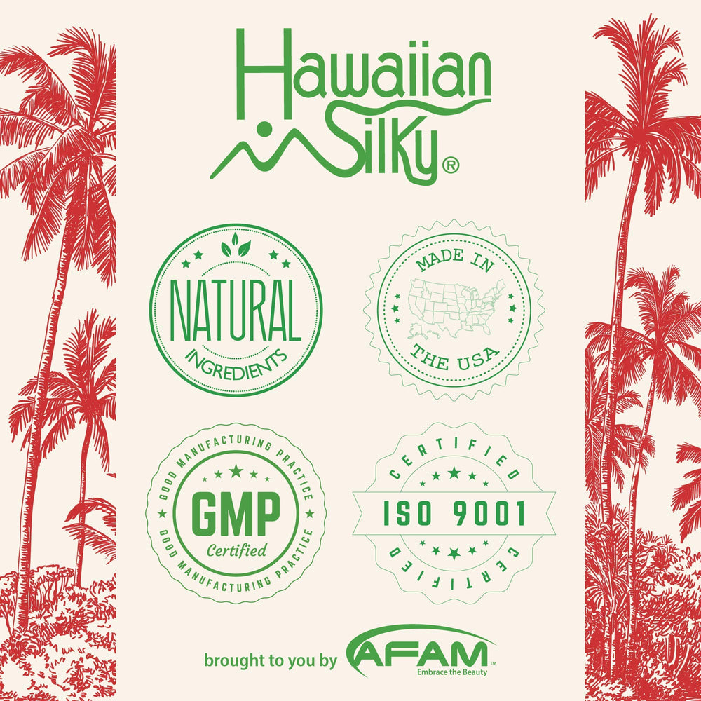 Hawaiian Silky Gel Activator curls defined and soft texture