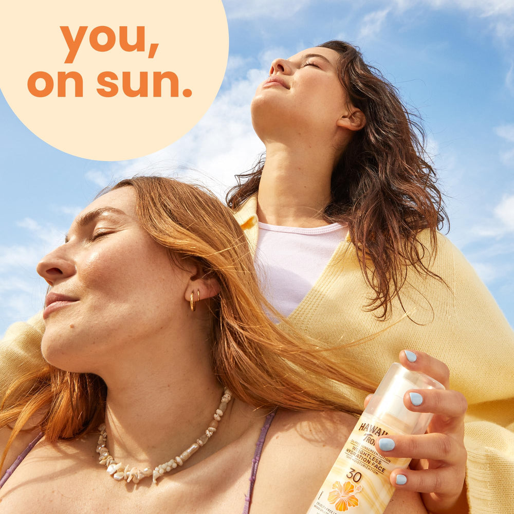 Aroma insular característico de Hawaiian Tropic durante uso diario