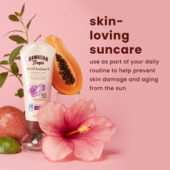 Hawaiian Tropic aroma tropical isla hawaiana para una experiencia sensorial diaria.