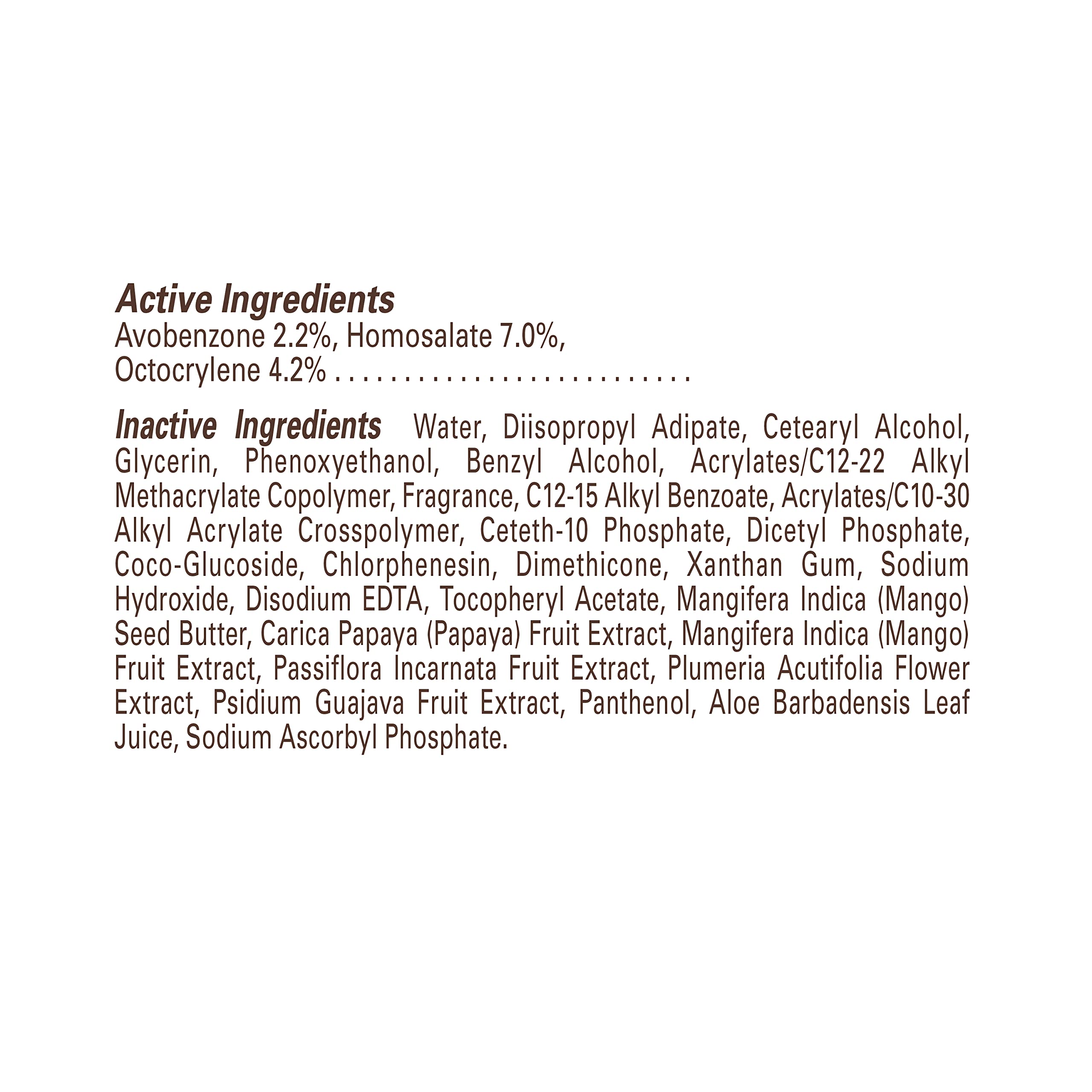 Dermatológicamente probado, Hawaiian Tropic SPF 30, cuidado suave para la piel.