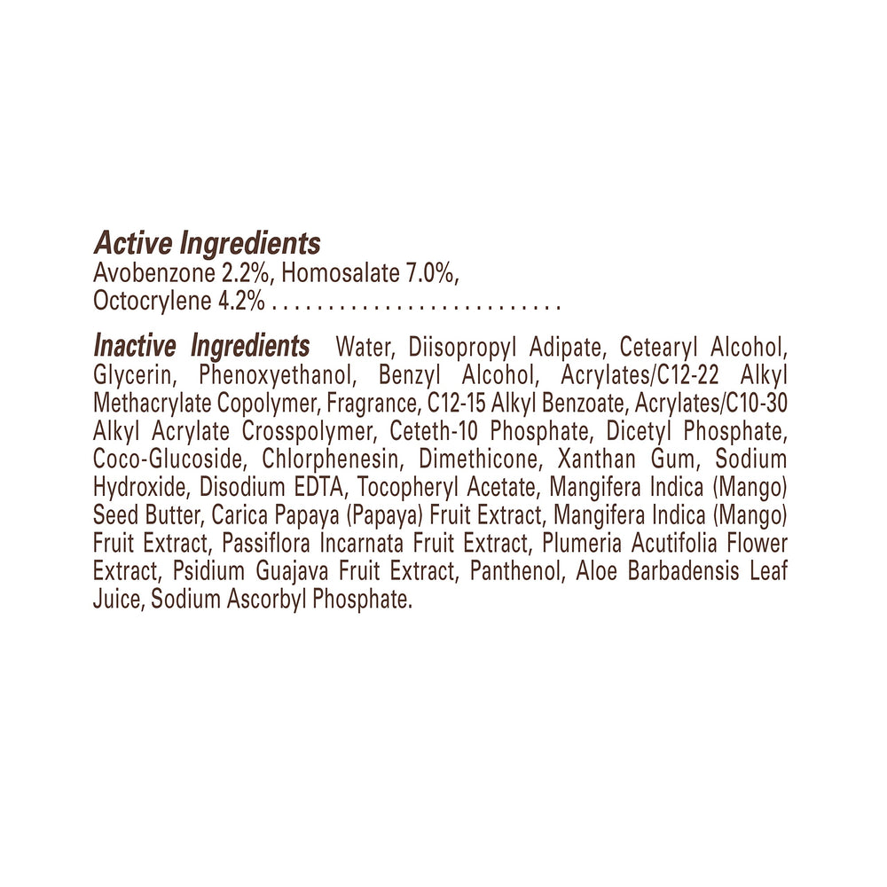 Dermatológicamente probado, Hawaiian Tropic SPF 30, cuidado suave para la piel.