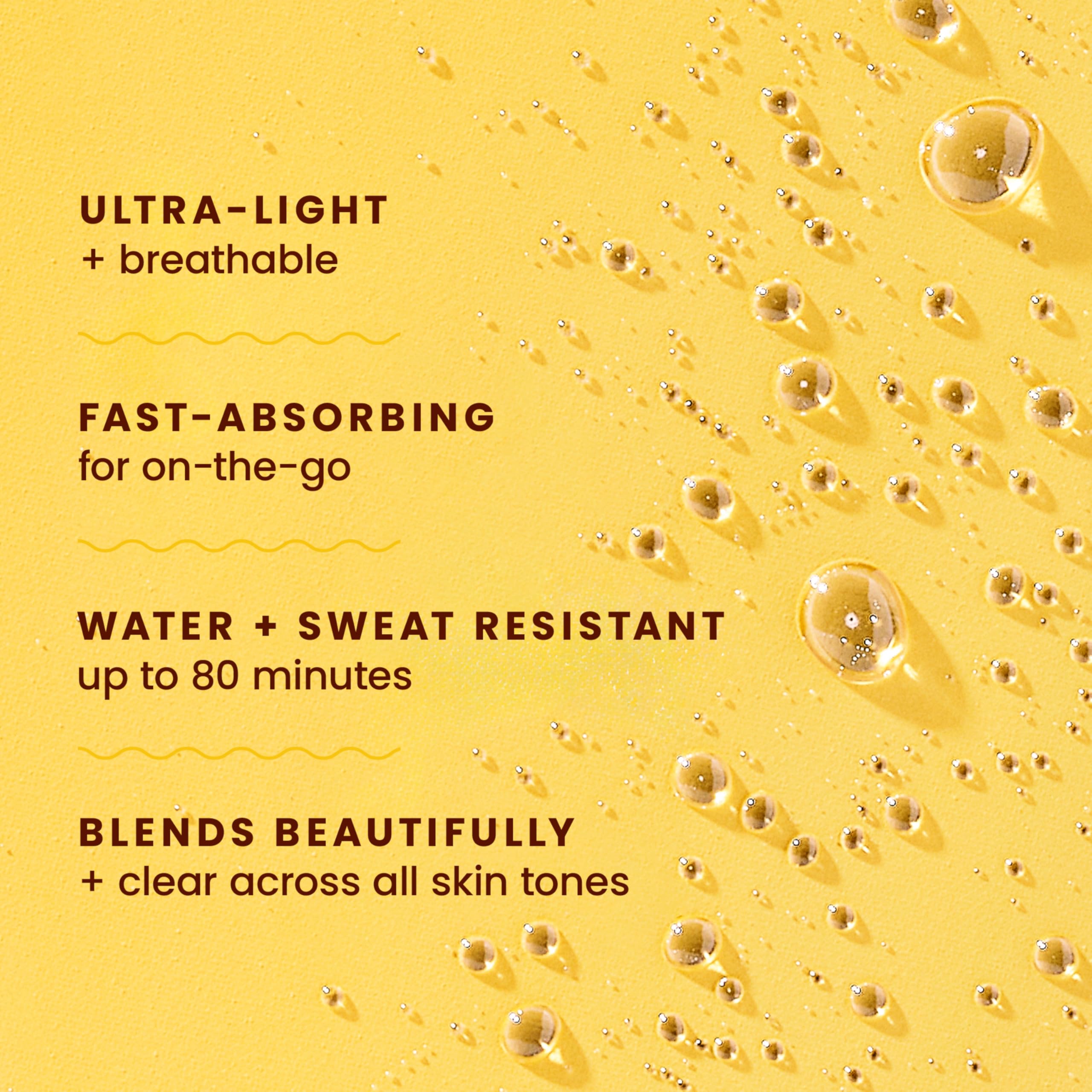 Hawaiian Tropic eye-friendly formula that won’t sting.