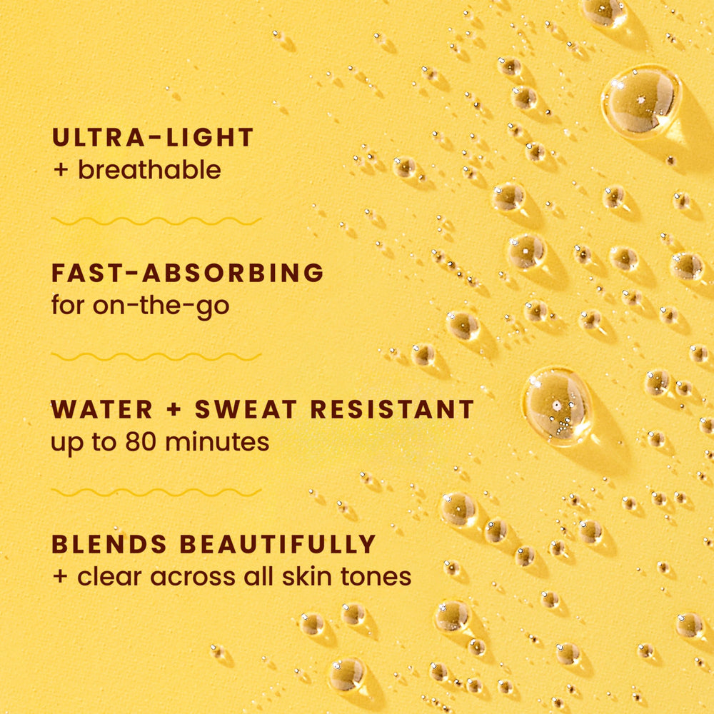 Hawaiian Tropic eye-friendly formula that won’t sting.