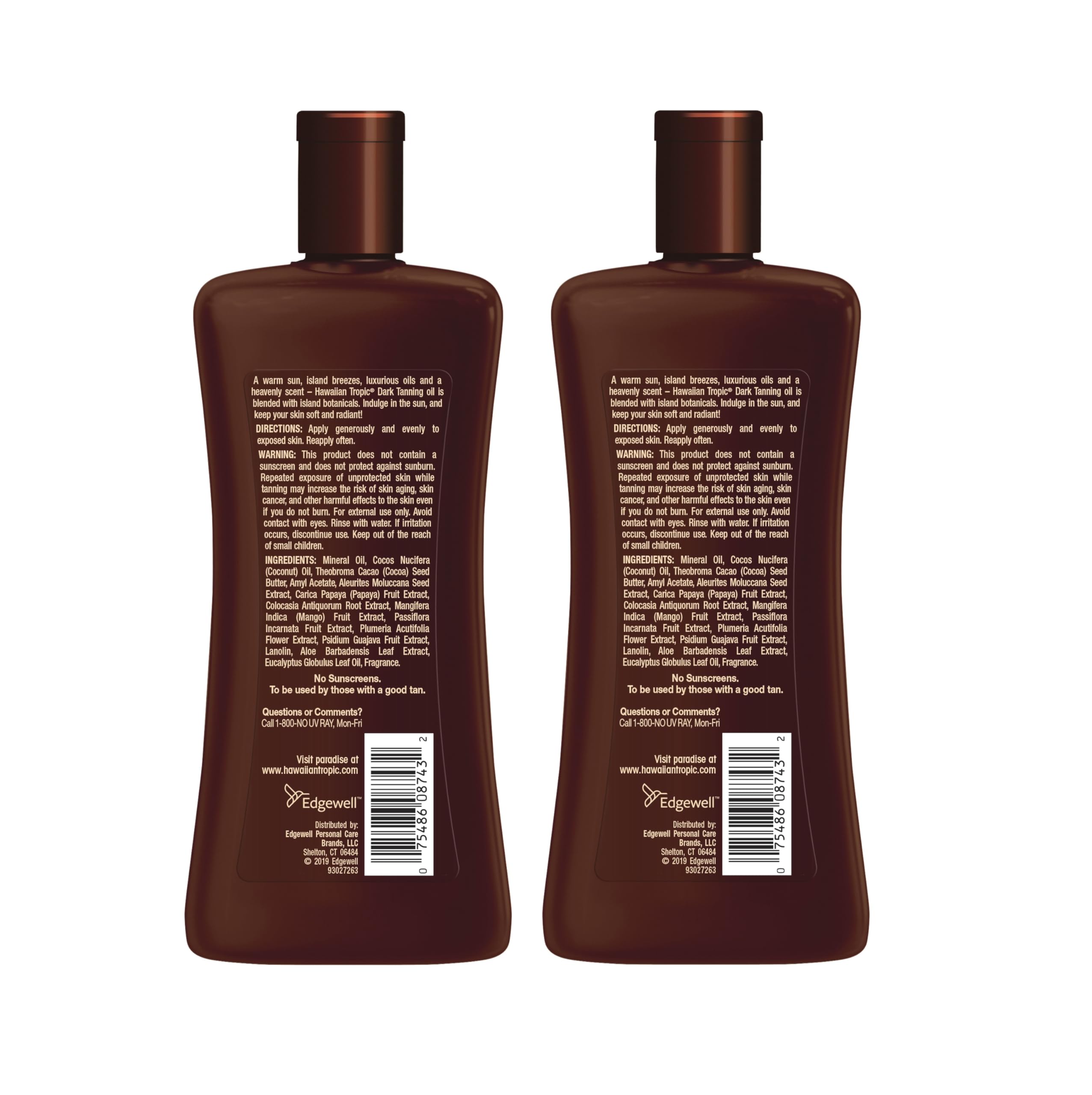 Cruelty-free seal and island botanicals highlight responsible beauty.