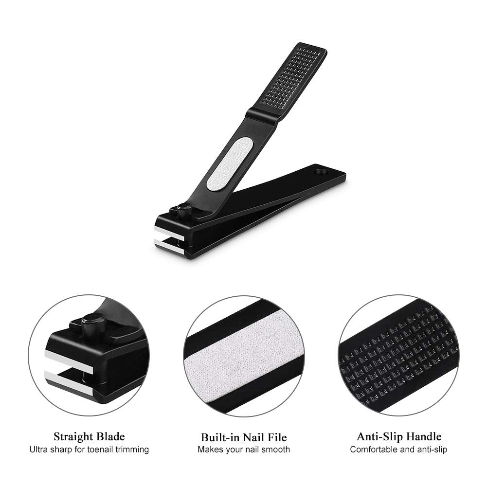 HAWATOUR ergonomic design handles for easier clipping.