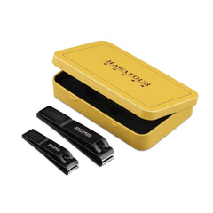 HAWATOUR fingernail clipper curved-edge for comfortable, accurate trims.