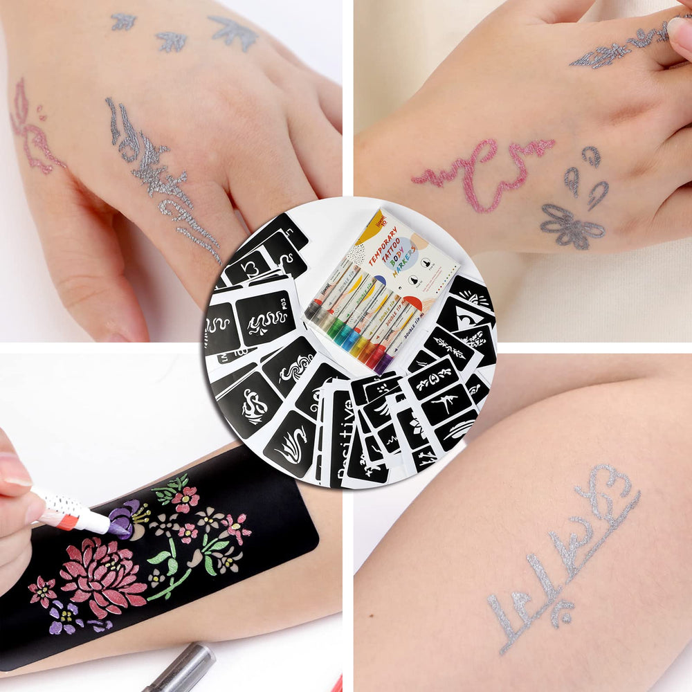 HAWINK packaging kit design supports portable, on-the-go body art