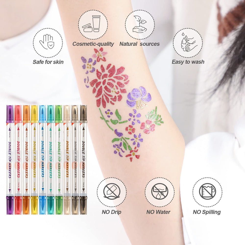 HAWINK tattoo ink washes away with soap and water