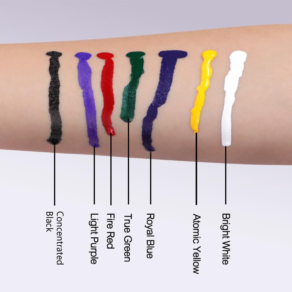 HAWINK trazo-lineas dinamico tinta para tatuaje, uso versátil.