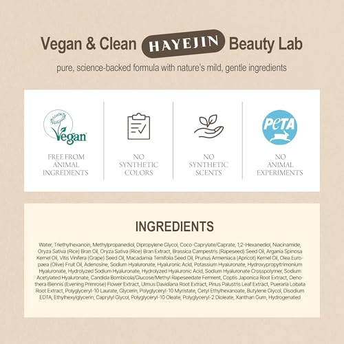 HAYEJIN RiceFila Toner, cuidado-piel-sostenible: opción vegana y limpia.