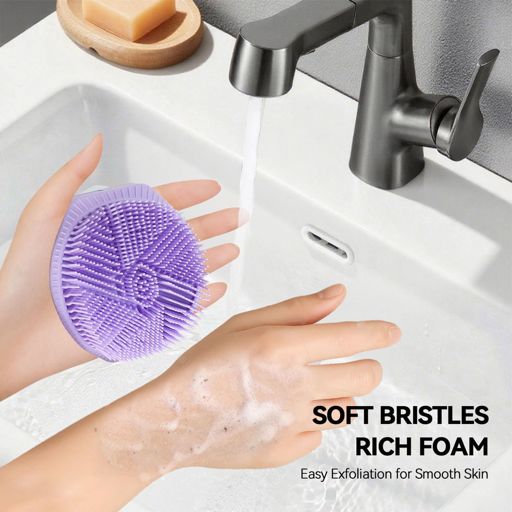 HAYSNA ergonomic non-slip grip supports secure use in wet showers.