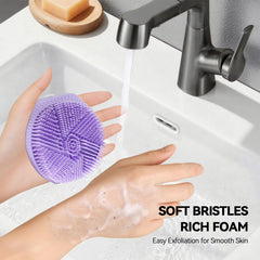 HAYSNA ergonomic non-slip grip supports secure use in wet showers.