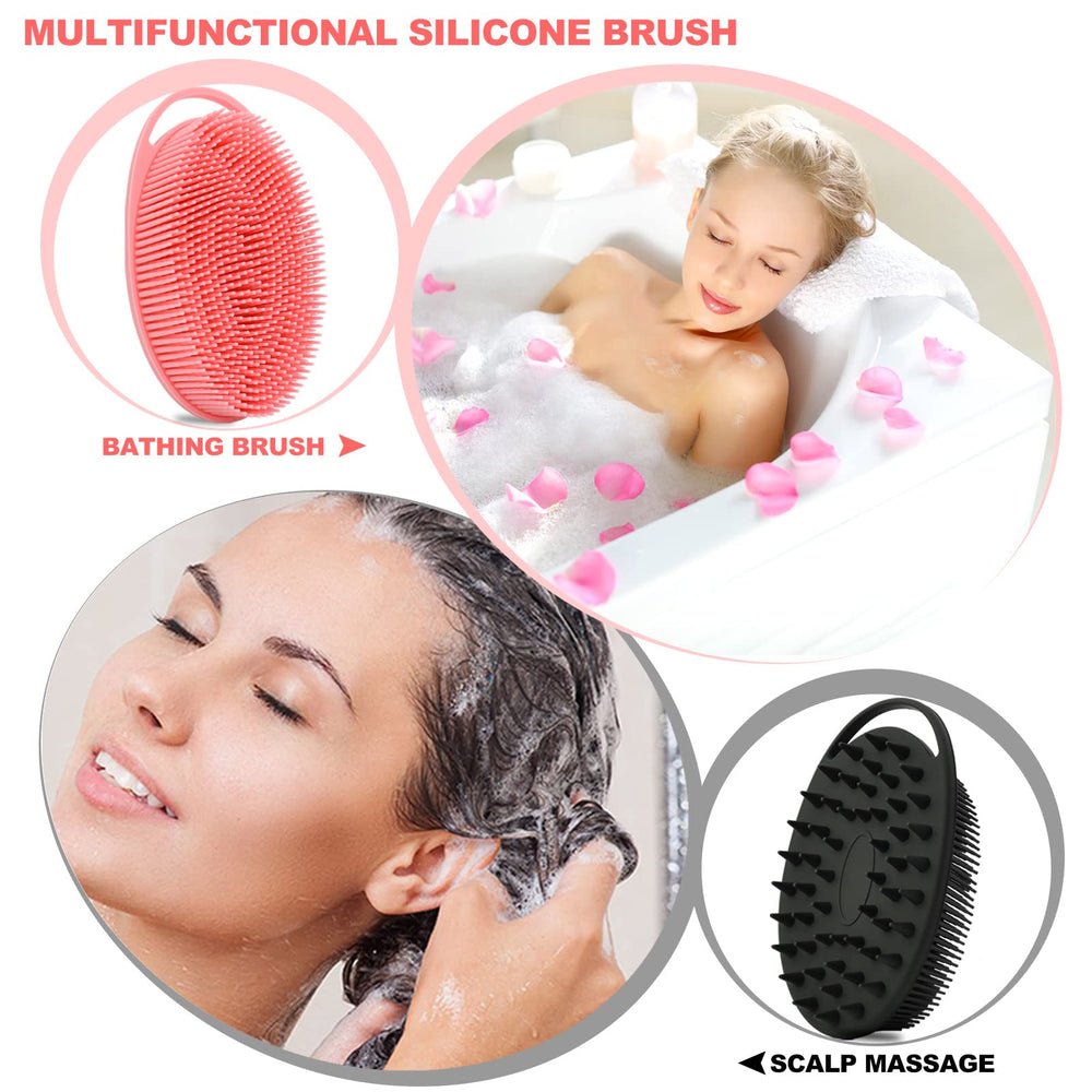 HAYSNA double-sided scrubber supports wet and dry use.