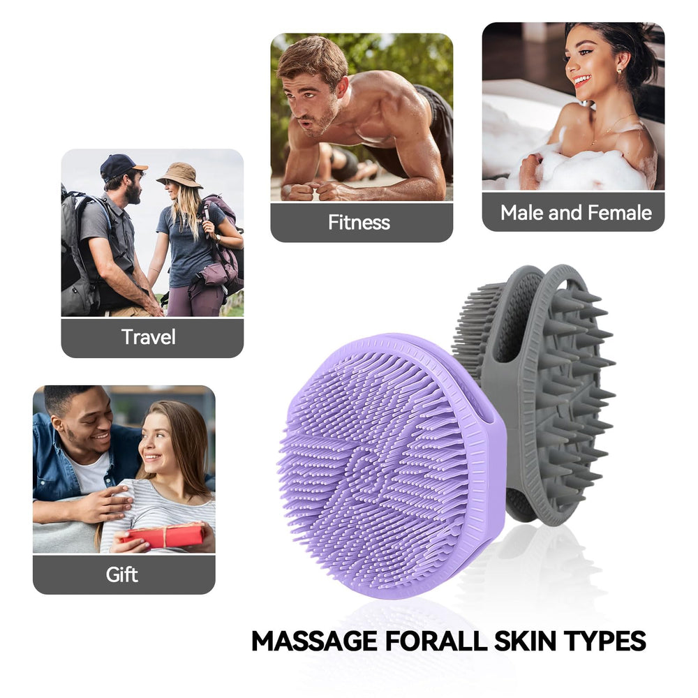 HAYSNA unisex gift-friendly scrubbers offer versatile cleansing options.
