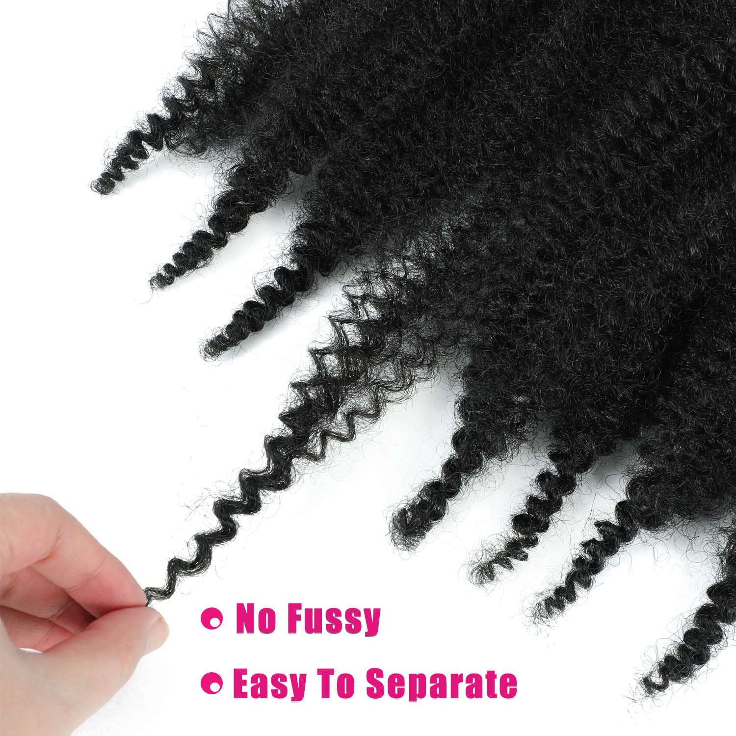 Hbegant Afro Twist 24in 3-pack crochet, braids, or wraps.