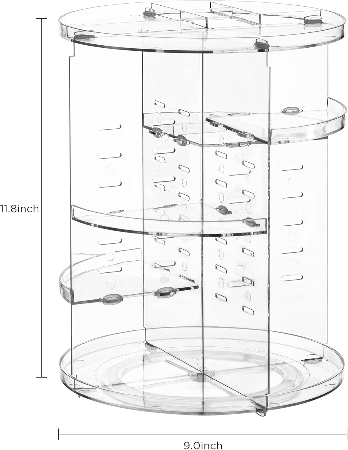 HBlife modern minimalist design elevates vanity organization