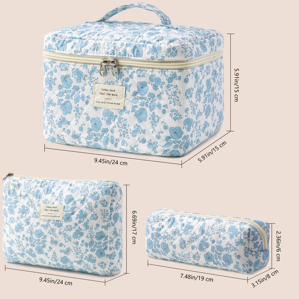 HBselect makeup bag close-up highlighting gold-plated zipper and smooth glide.