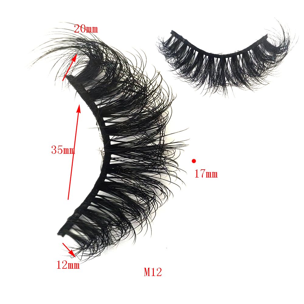 HBZGTLAD lashes ideal for daily work, parties, and gifts.