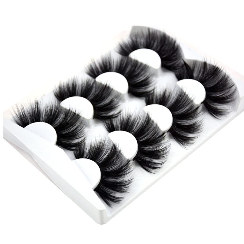 HBZGTLAD Handmade synthetic lashes for comfortable wear
