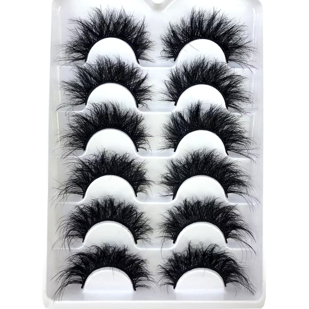HBZGTLAD high-volume 3D faux mink lashes add dramatic shape while staying comfortable