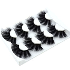 HBZGTLAD Lightweight cotton band lashes for all-day comfort