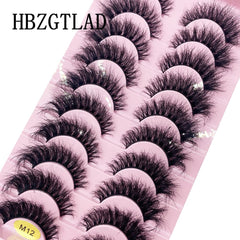 HBZGTLAD lashes in a multi-style range: fluffy, wispy, natural, dramatic.
